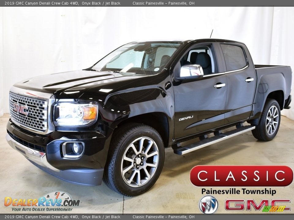 2019 GMC Canyon Denali Crew Cab 4WD Onyx Black / Jet Black Photo #1
