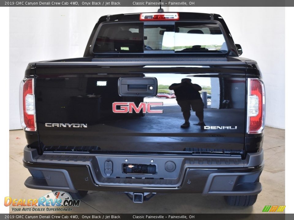 2019 GMC Canyon Denali Crew Cab 4WD Onyx Black / Jet Black Photo #3