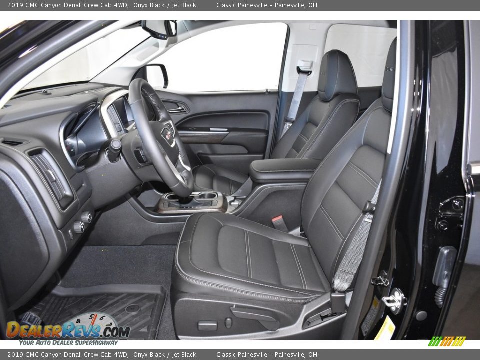 2019 GMC Canyon Denali Crew Cab 4WD Onyx Black / Jet Black Photo #6