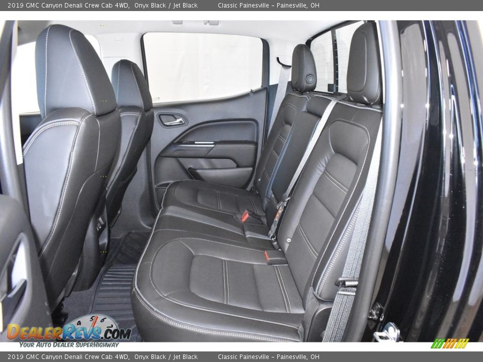 2019 GMC Canyon Denali Crew Cab 4WD Onyx Black / Jet Black Photo #7
