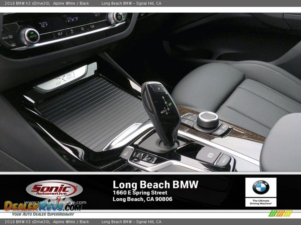 2019 BMW X3 sDrive30i Alpine White / Black Photo #6