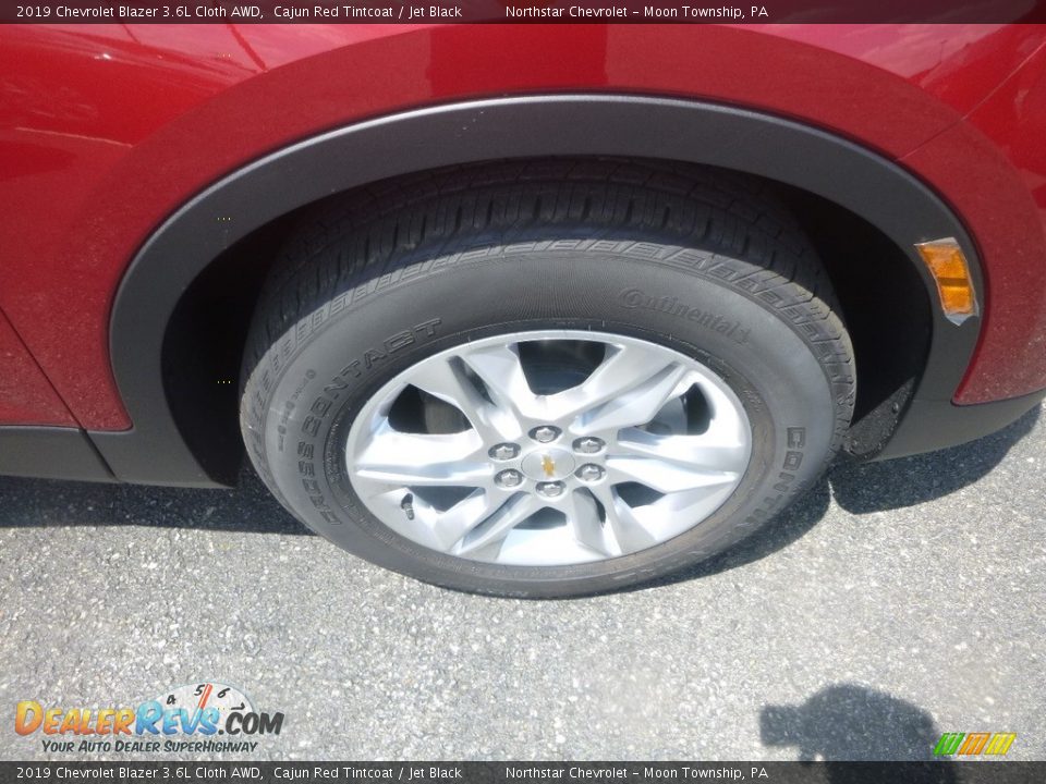 2019 Chevrolet Blazer 3.6L Cloth AWD Cajun Red Tintcoat / Jet Black Photo #8