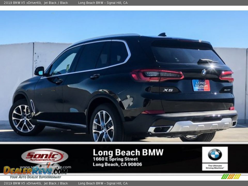 2019 BMW X5 xDrive40i Jet Black / Black Photo #2