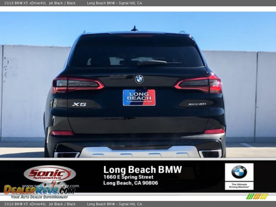 2019 BMW X5 xDrive40i Jet Black / Black Photo #3