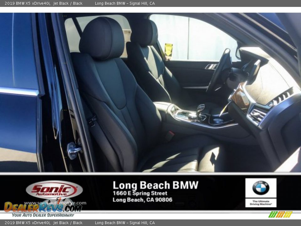 2019 BMW X5 xDrive40i Jet Black / Black Photo #5