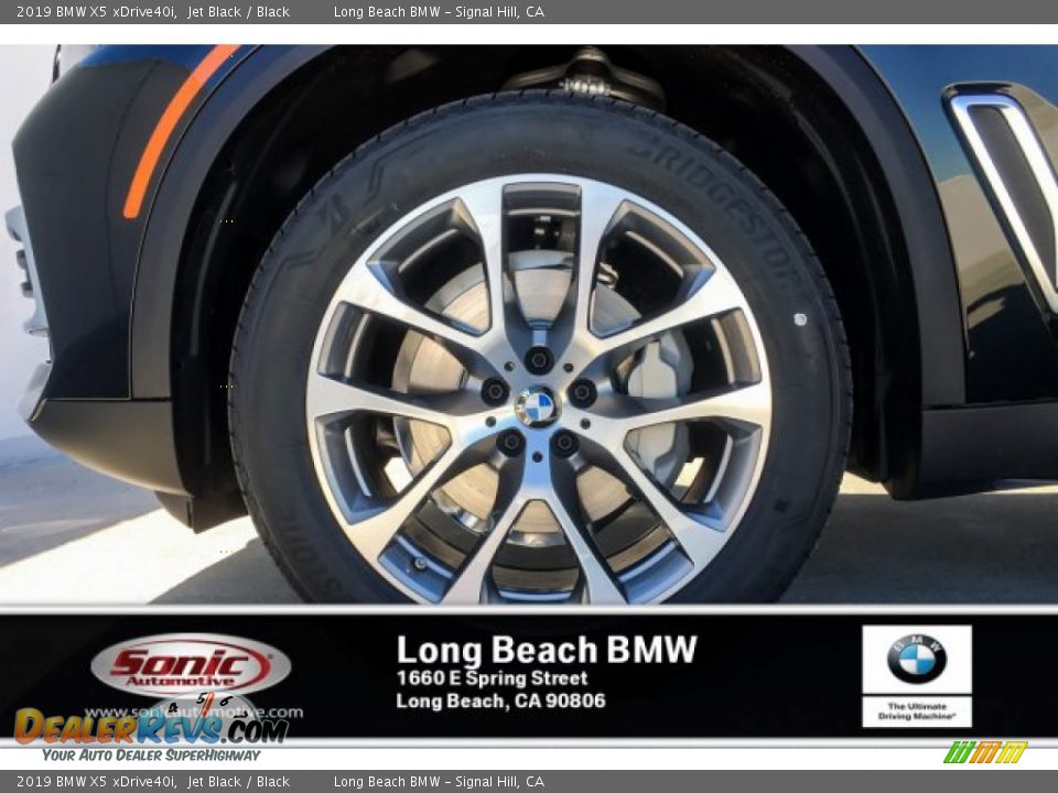 2019 BMW X5 xDrive40i Jet Black / Black Photo #9