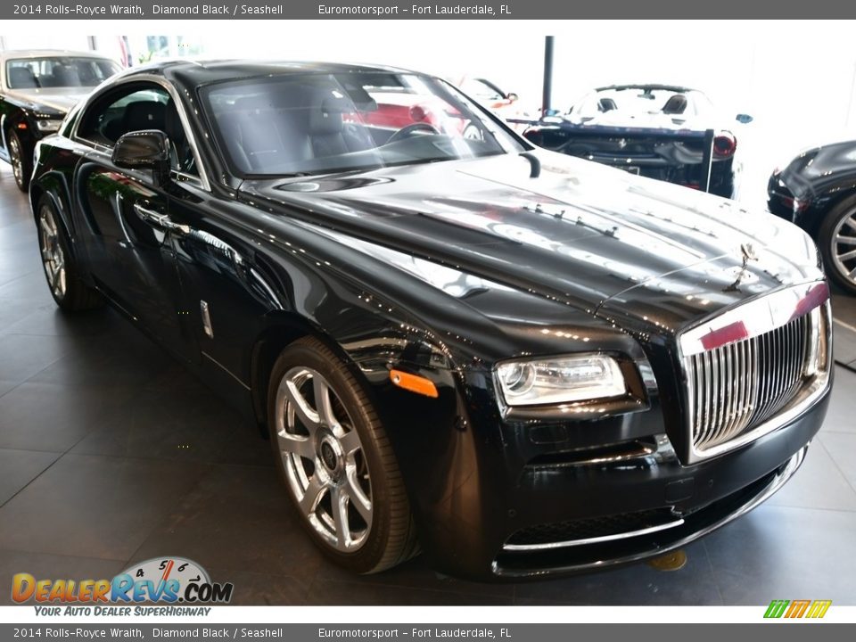 Diamond Black 2014 Rolls-Royce Wraith  Photo #7