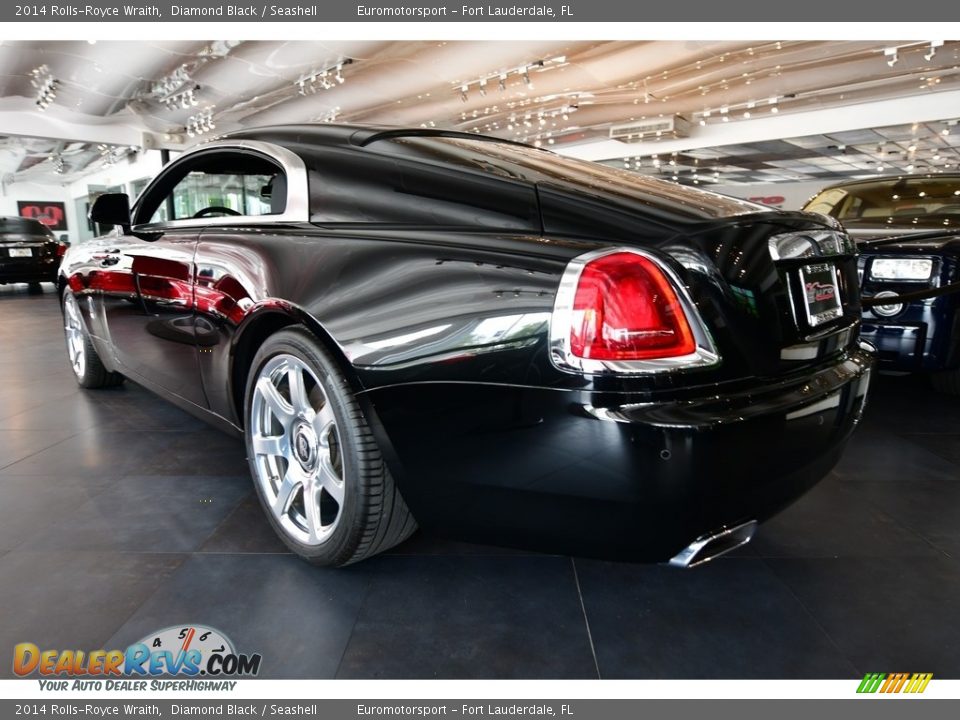 2014 Rolls-Royce Wraith Diamond Black / Seashell Photo #8
