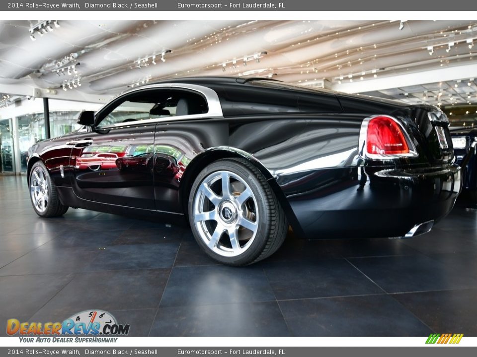 2014 Rolls-Royce Wraith Diamond Black / Seashell Photo #9