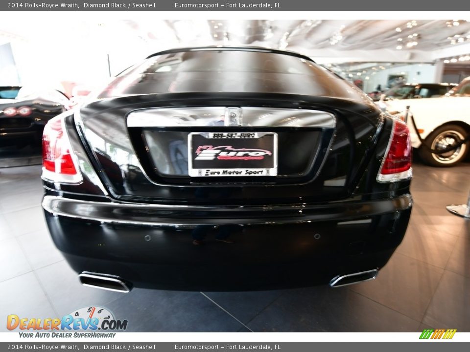 2014 Rolls-Royce Wraith Diamond Black / Seashell Photo #10