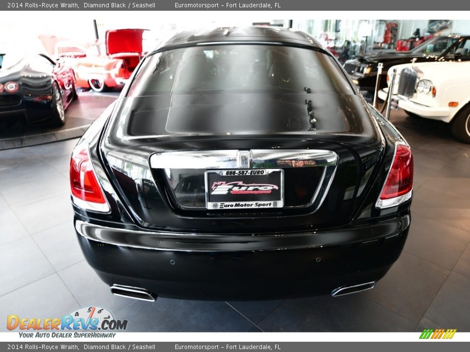 2014 Rolls-Royce Wraith Diamond Black / Seashell Photo #11