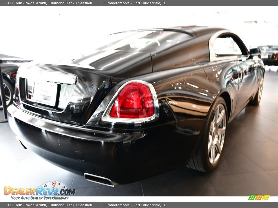 2014 Rolls-Royce Wraith Diamond Black / Seashell Photo #13