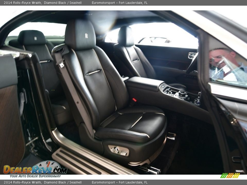 2014 Rolls-Royce Wraith Diamond Black / Seashell Photo #30
