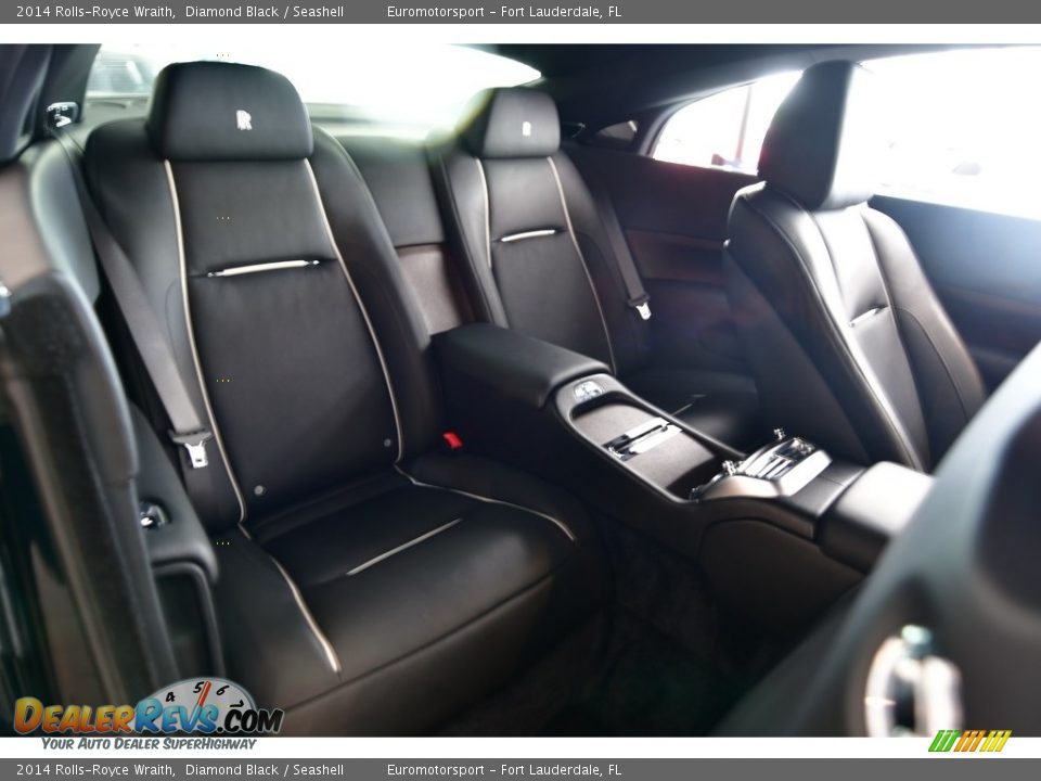 2014 Rolls-Royce Wraith Diamond Black / Seashell Photo #31