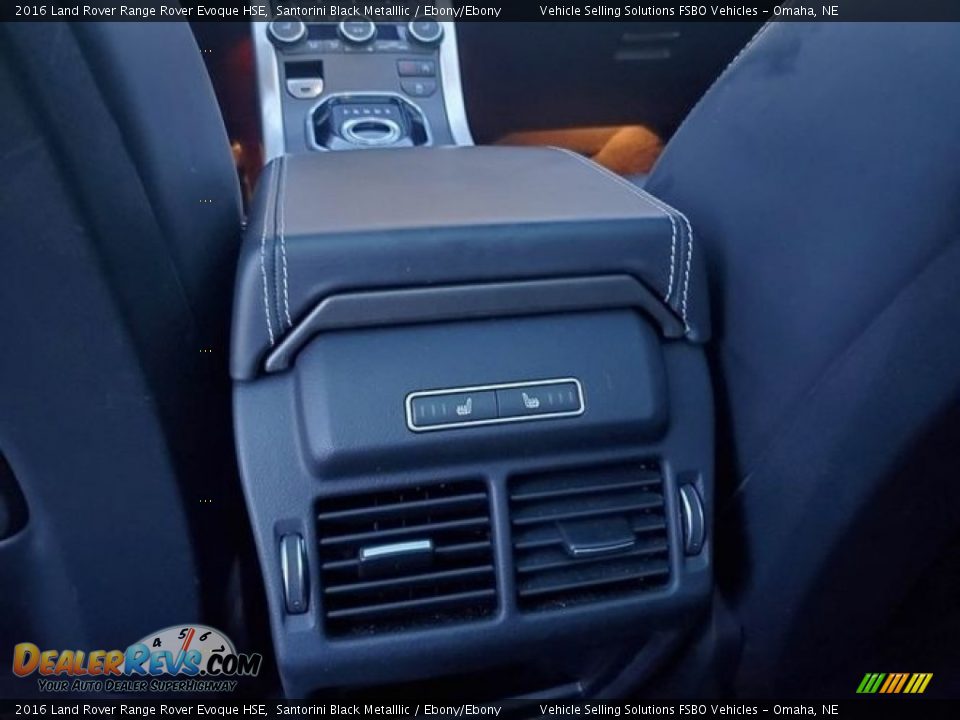 2016 Land Rover Range Rover Evoque HSE Santorini Black Metalllic / Ebony/Ebony Photo #14