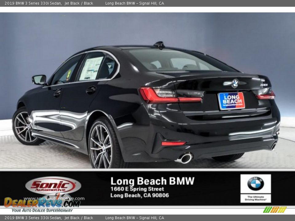 2019 BMW 3 Series 330i Sedan Jet Black / Black Photo #2