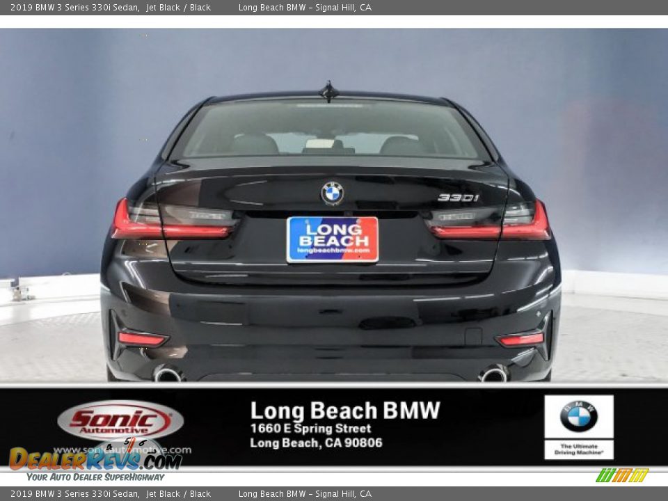 2019 BMW 3 Series 330i Sedan Jet Black / Black Photo #3