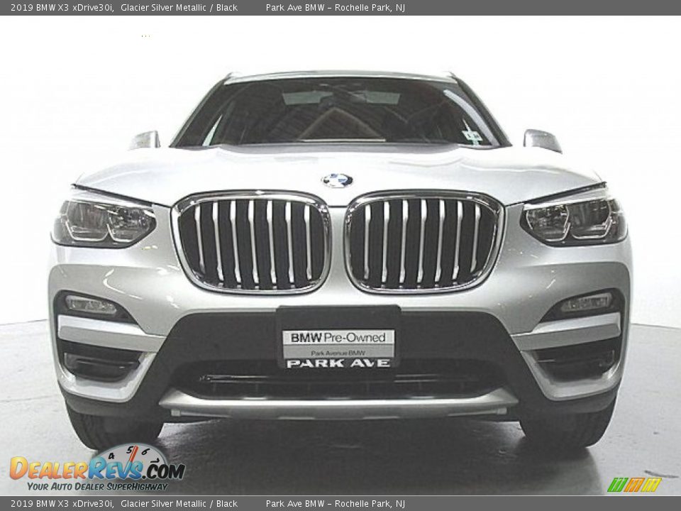2019 BMW X3 xDrive30i Glacier Silver Metallic / Black Photo #7
