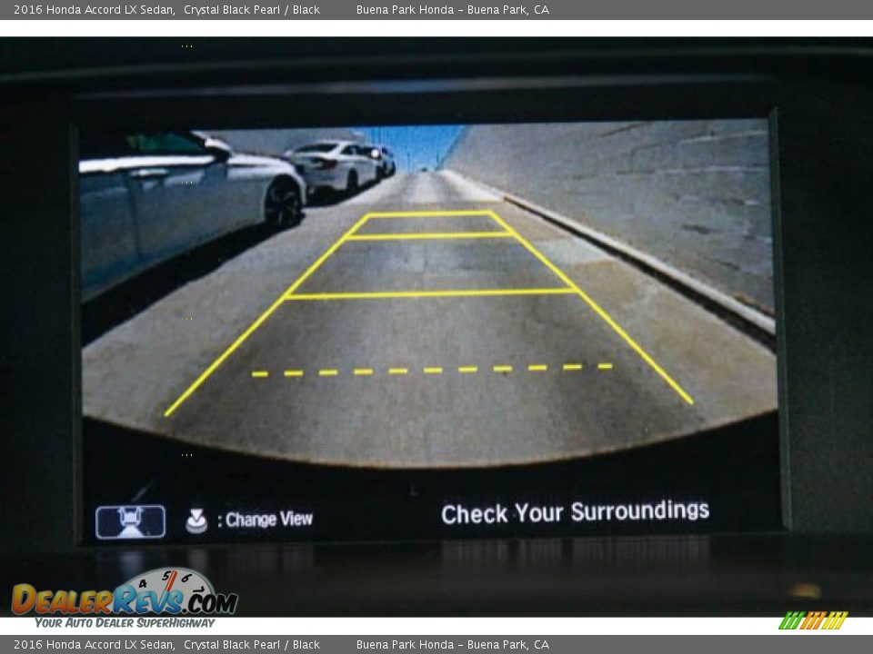 2016 Honda Accord LX Sedan Crystal Black Pearl / Black Photo #14