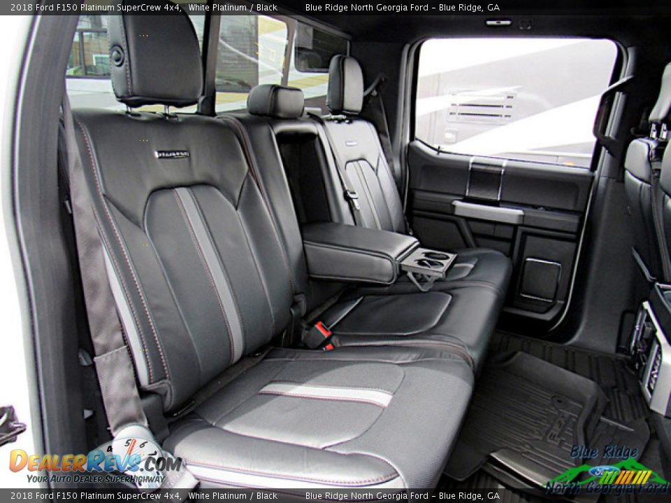 2018 Ford F150 Platinum SuperCrew 4x4 White Platinum / Black Photo #12