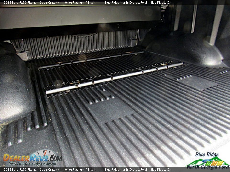 2018 Ford F150 Platinum SuperCrew 4x4 White Platinum / Black Photo #14
