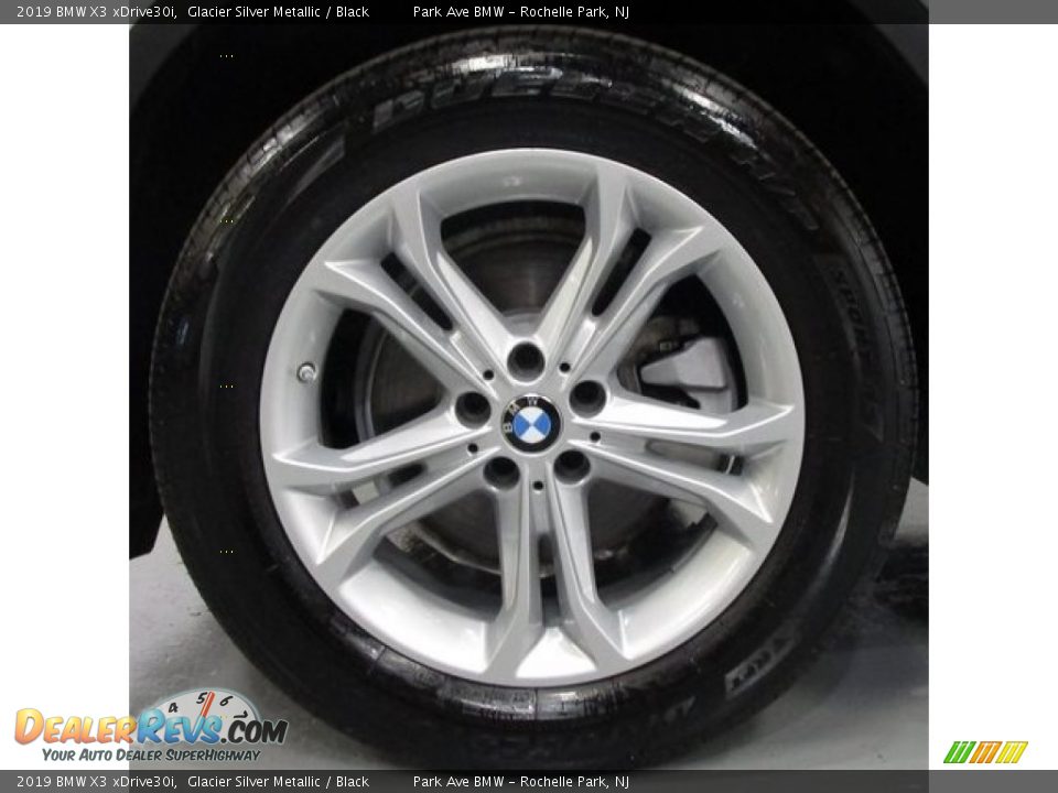 2019 BMW X3 xDrive30i Glacier Silver Metallic / Black Photo #29
