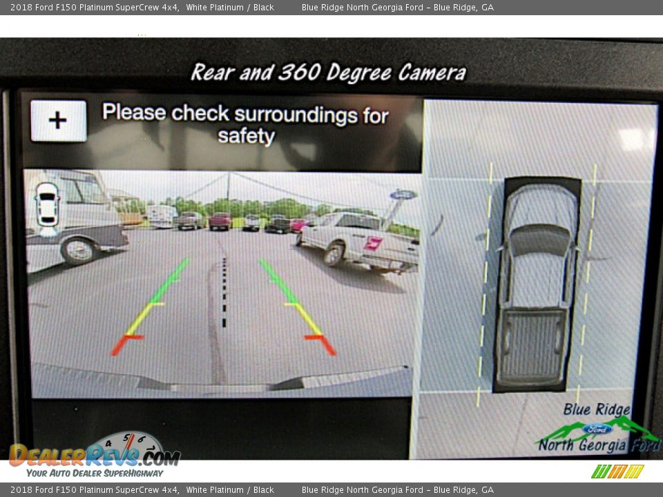 2018 Ford F150 Platinum SuperCrew 4x4 White Platinum / Black Photo #23