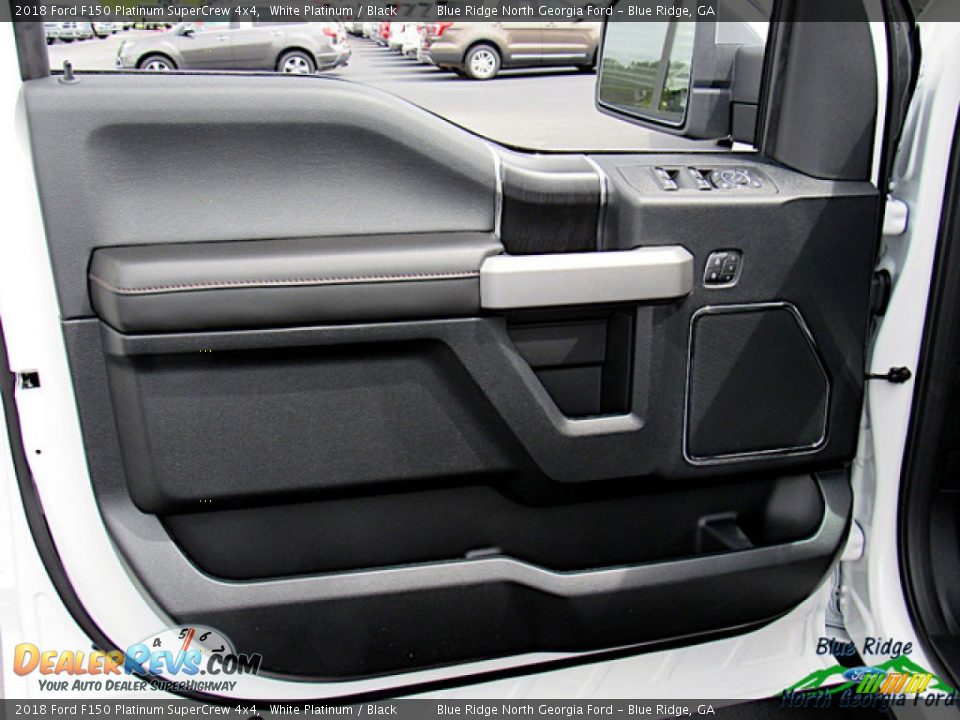 2018 Ford F150 Platinum SuperCrew 4x4 White Platinum / Black Photo #29