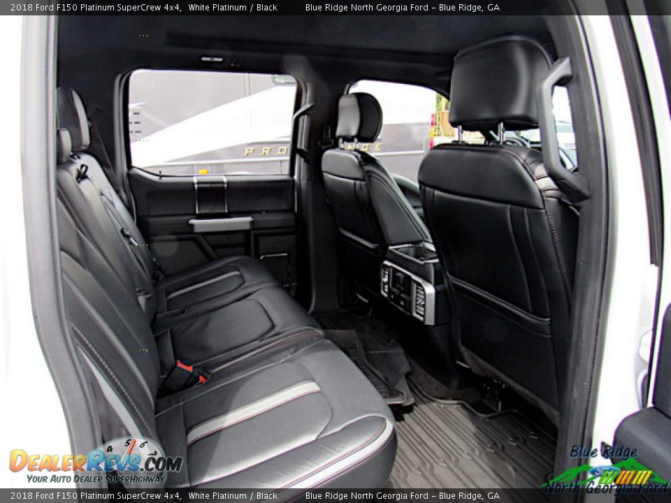 2018 Ford F150 Platinum SuperCrew 4x4 White Platinum / Black Photo #32