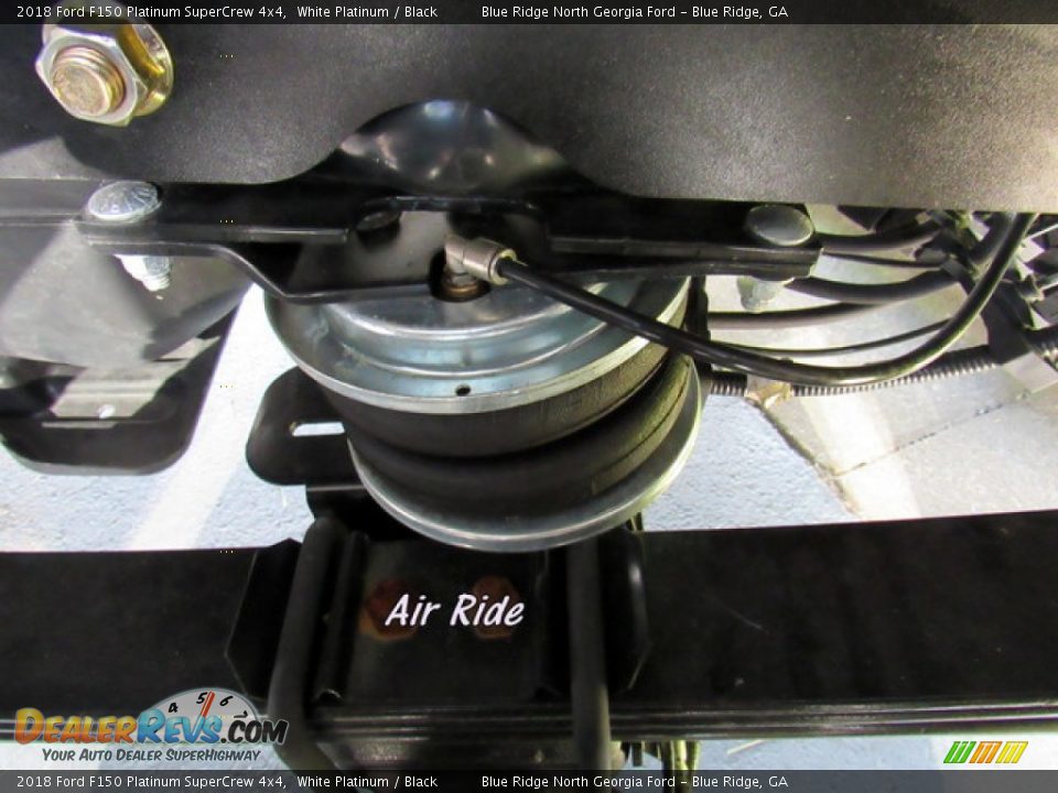 2018 Ford F150 Platinum SuperCrew 4x4 White Platinum / Black Photo #36