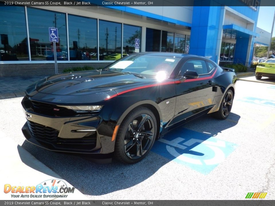 2019 Chevrolet Camaro SS Coupe Black / Jet Black Photo #1