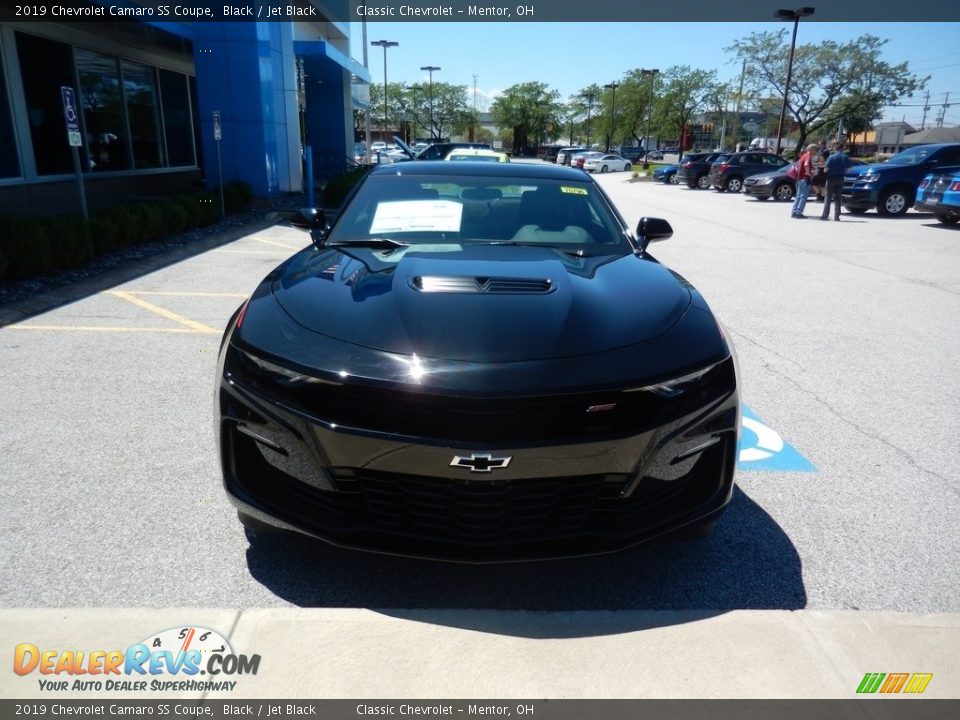 2019 Chevrolet Camaro SS Coupe Black / Jet Black Photo #2