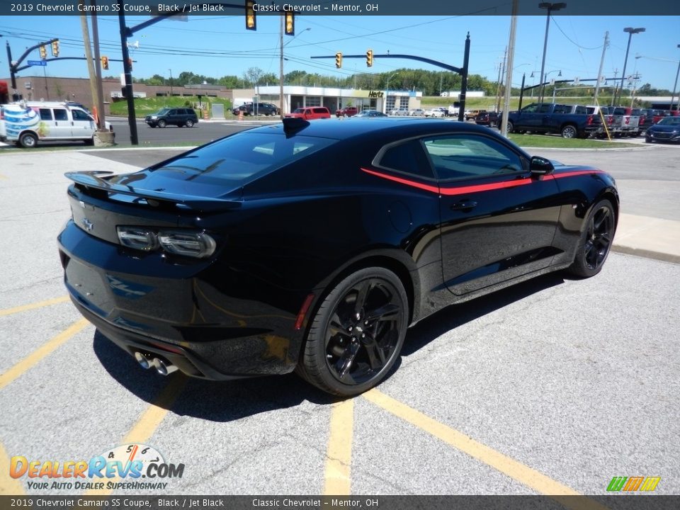 2019 Chevrolet Camaro SS Coupe Black / Jet Black Photo #4