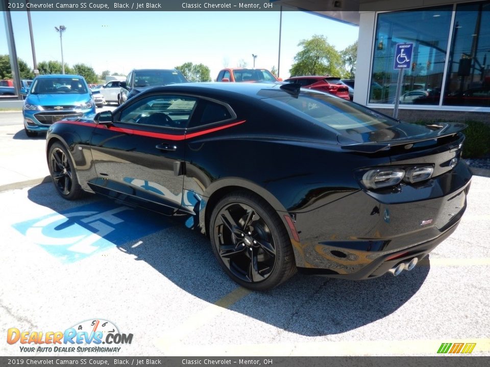 2019 Chevrolet Camaro SS Coupe Black / Jet Black Photo #5