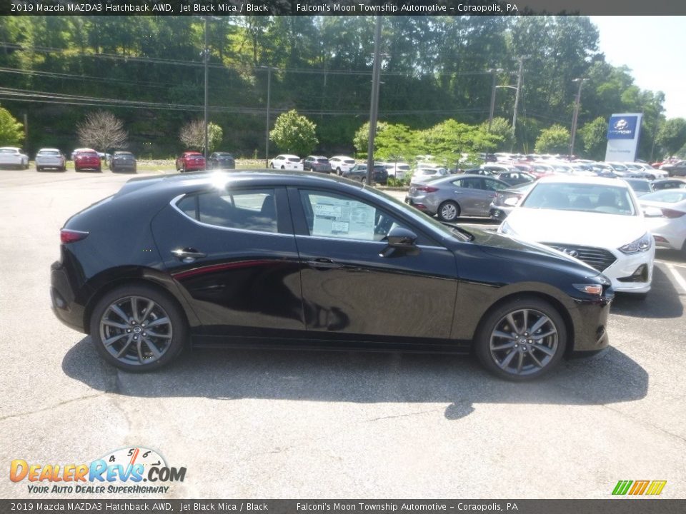 2019 Mazda MAZDA3 Hatchback AWD Jet Black Mica / Black Photo #1