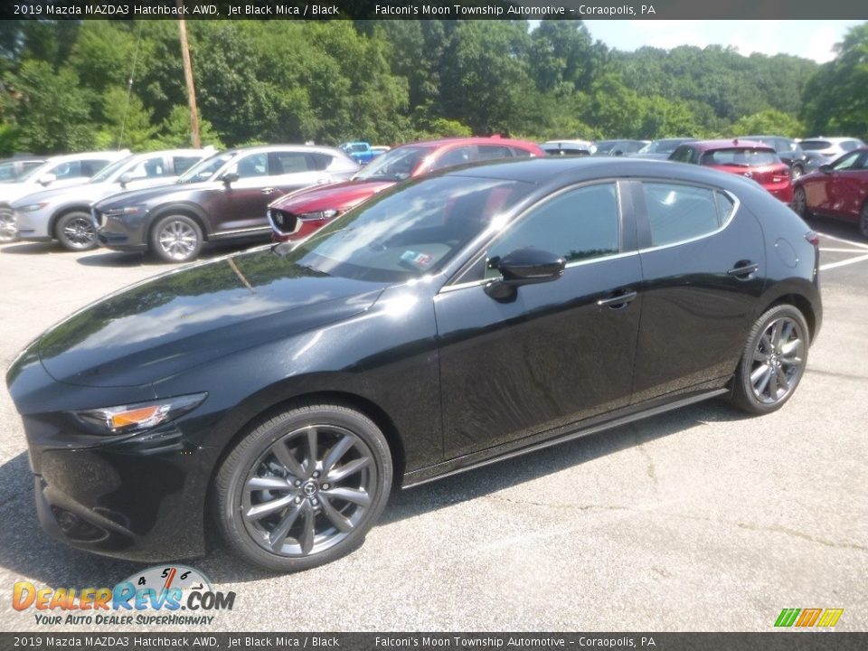2019 Mazda MAZDA3 Hatchback AWD Jet Black Mica / Black Photo #5