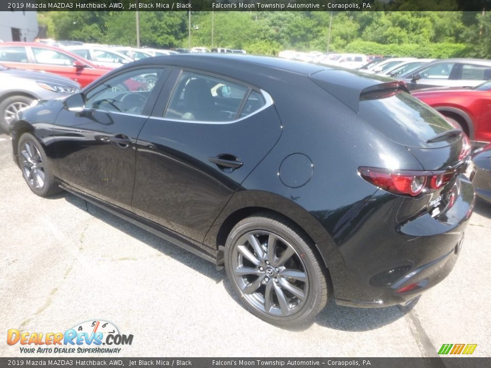 2019 Mazda MAZDA3 Hatchback AWD Jet Black Mica / Black Photo #7