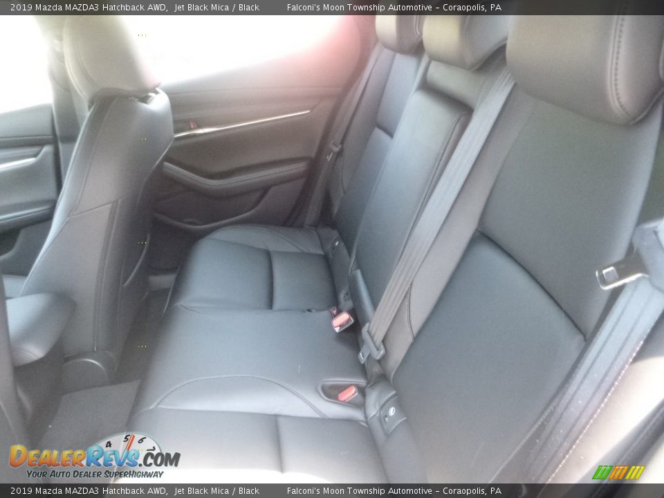 2019 Mazda MAZDA3 Hatchback AWD Jet Black Mica / Black Photo #9