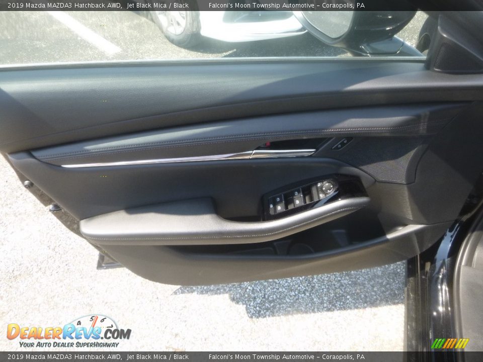 2019 Mazda MAZDA3 Hatchback AWD Jet Black Mica / Black Photo #12