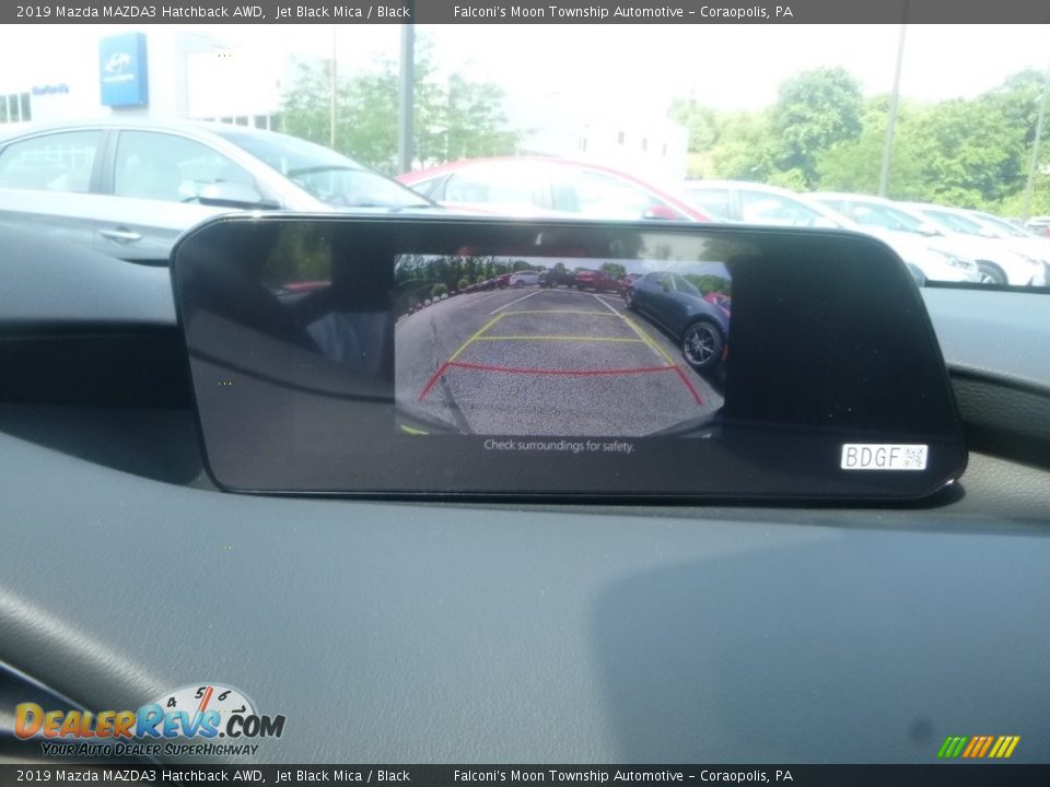 2019 Mazda MAZDA3 Hatchback AWD Jet Black Mica / Black Photo #15