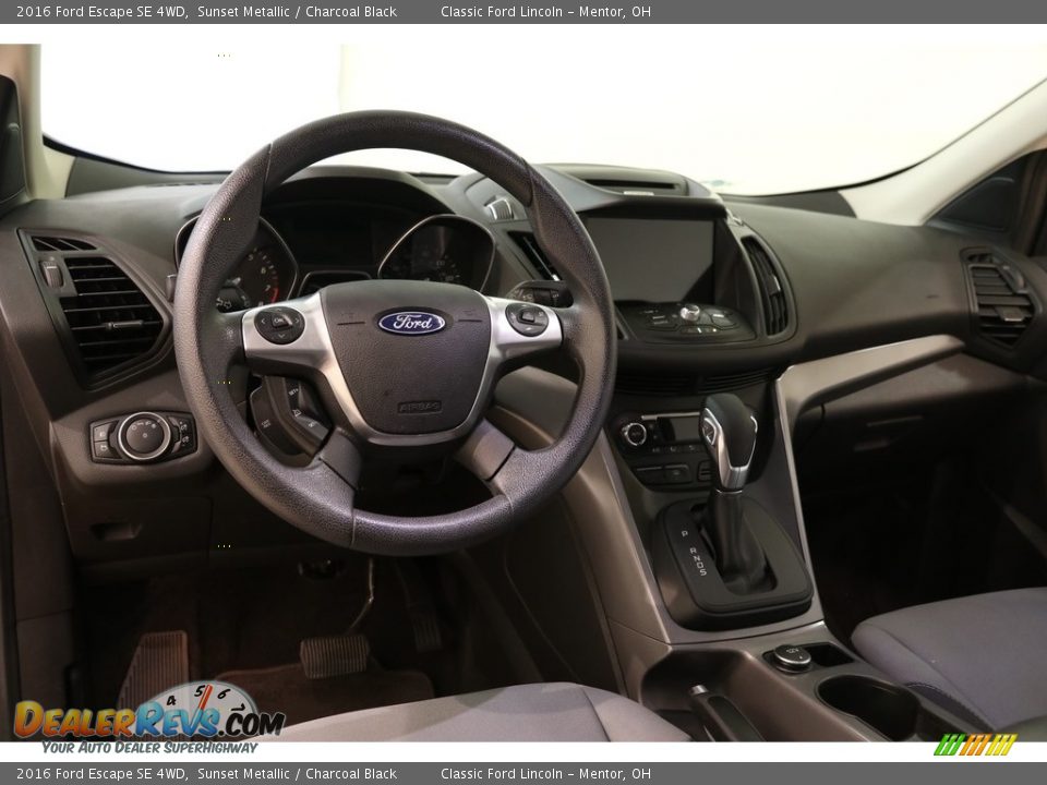 2016 Ford Escape SE 4WD Sunset Metallic / Charcoal Black Photo #6