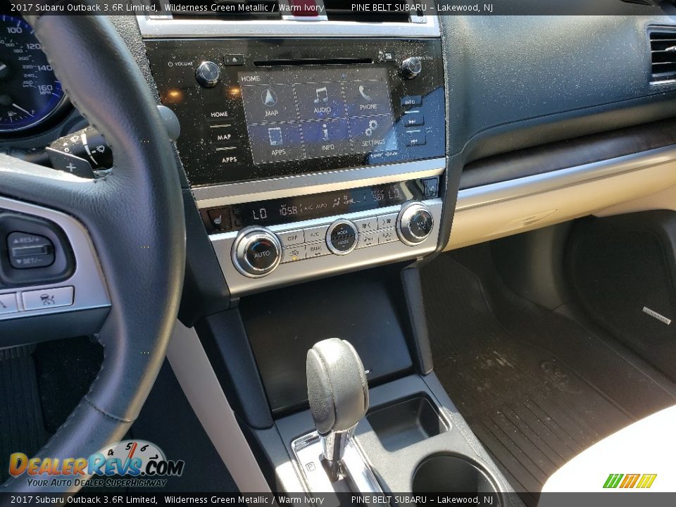 2017 Subaru Outback 3.6R Limited Wilderness Green Metallic / Warm Ivory Photo #4