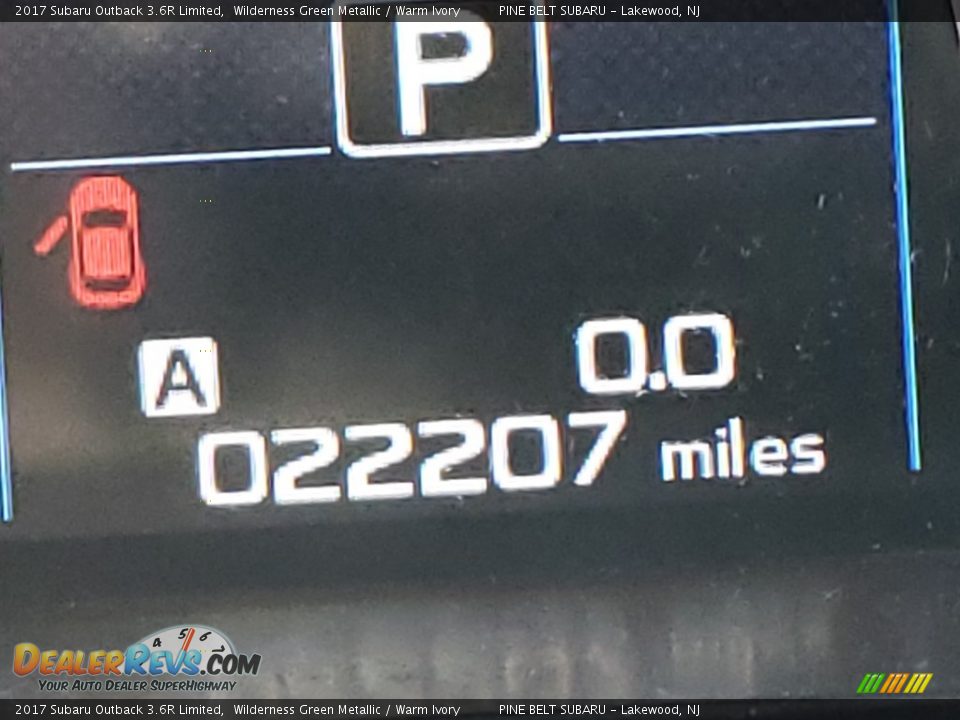 2017 Subaru Outback 3.6R Limited Wilderness Green Metallic / Warm Ivory Photo #5