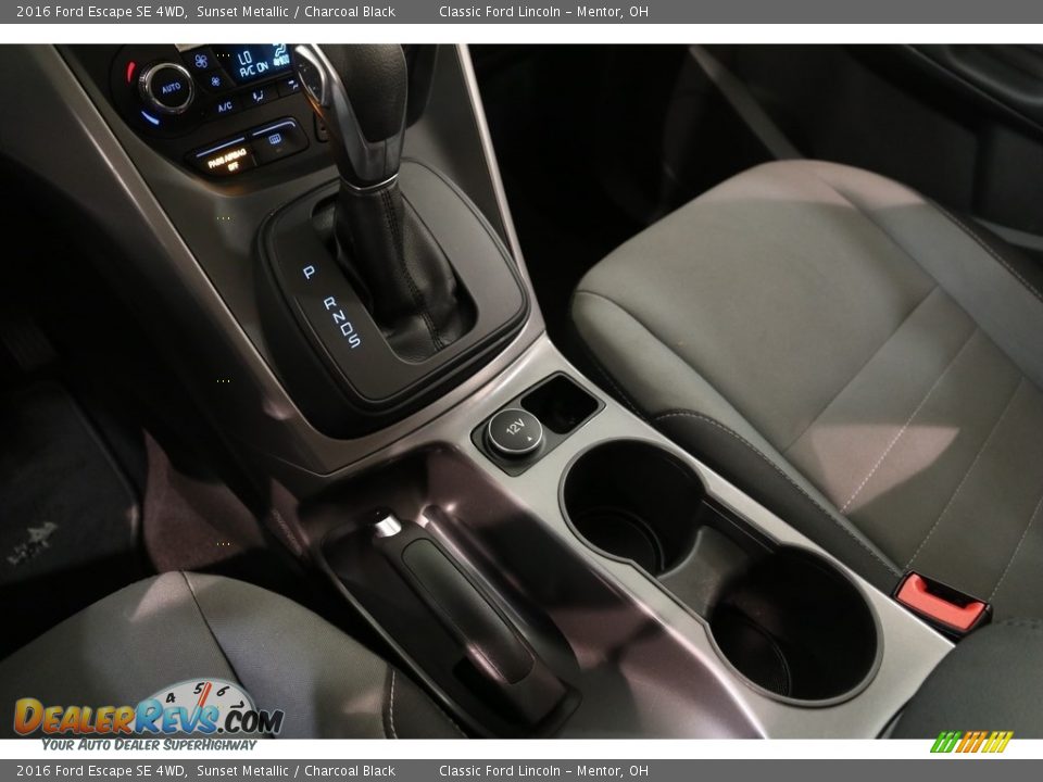 2016 Ford Escape SE 4WD Sunset Metallic / Charcoal Black Photo #14