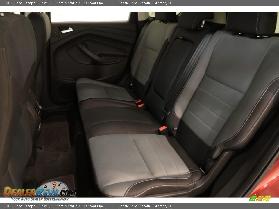 2016 Ford Escape SE 4WD Sunset Metallic / Charcoal Black Photo #17