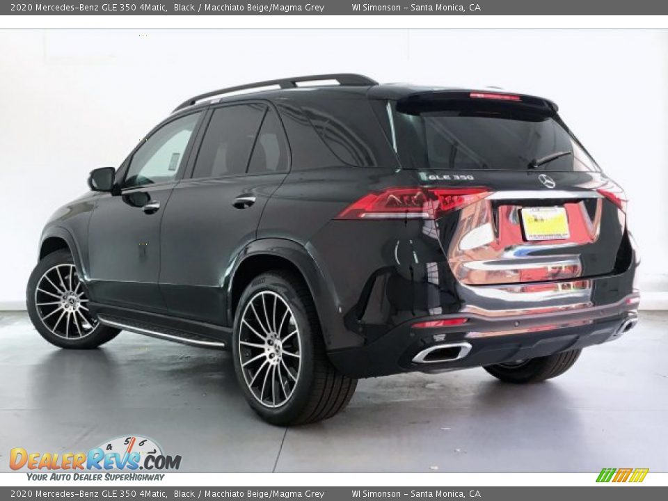 2020 Mercedes-Benz GLE 350 4Matic Black / Macchiato Beige/Magma Grey Photo #2
