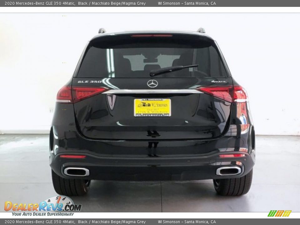 2020 Mercedes-Benz GLE 350 4Matic Black / Macchiato Beige/Magma Grey Photo #3