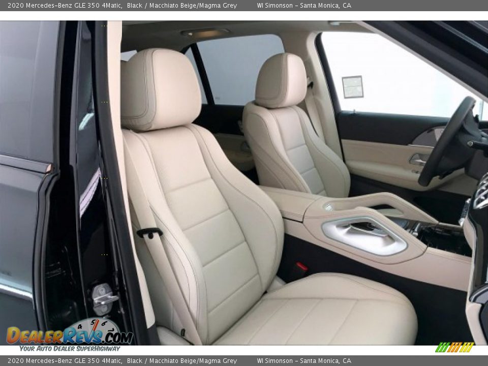 2020 Mercedes-Benz GLE 350 4Matic Black / Macchiato Beige/Magma Grey Photo #5
