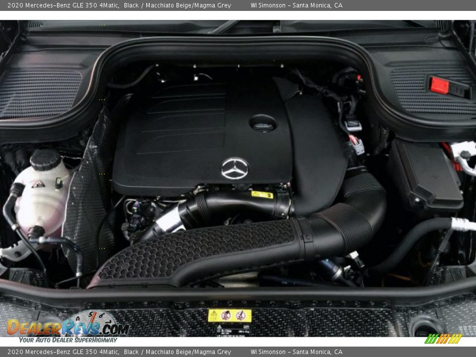 2020 Mercedes-Benz GLE 350 4Matic Black / Macchiato Beige/Magma Grey Photo #8