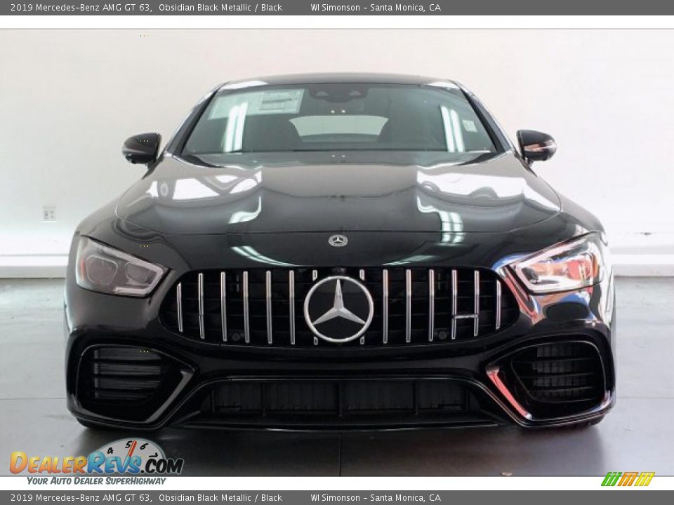 2019 Mercedes-Benz AMG GT 63 Obsidian Black Metallic / Black Photo #2